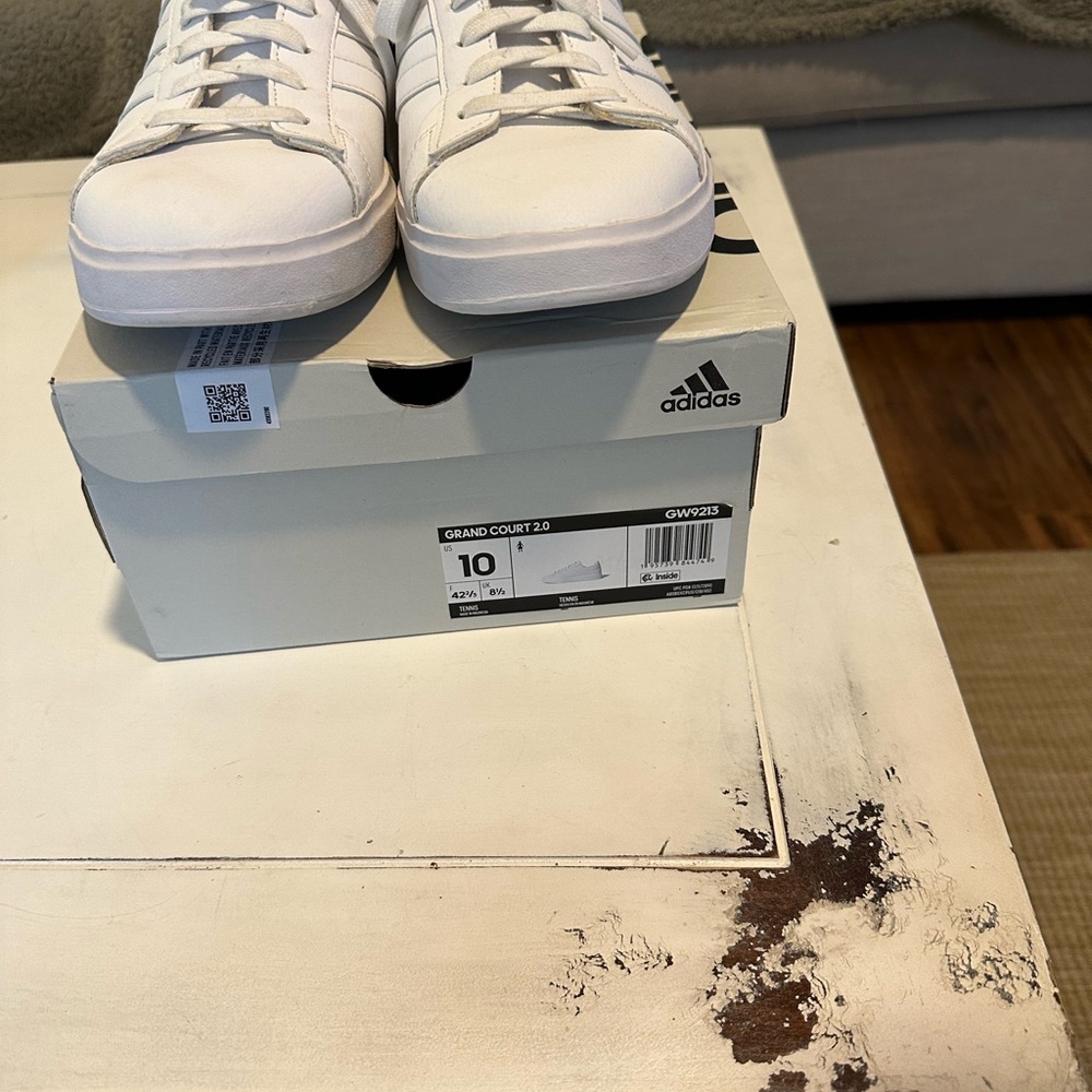 Adidas Grand Court 2.0 White Sneakers